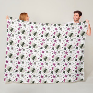 Asexual Pride Fleece Blanket