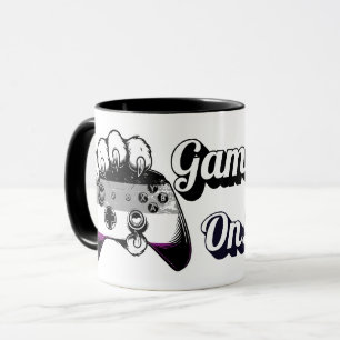 Asexual Pride Game On Tiger Paw Controller Mug 26