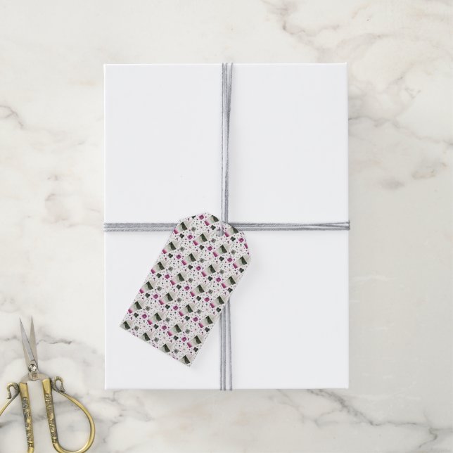 Asexual Pride Gift Tags (With Twine)