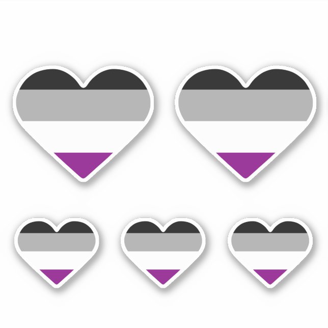 Asexual Pride Heart (Front)