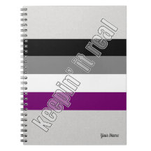 Asexual Pride  Notebook
