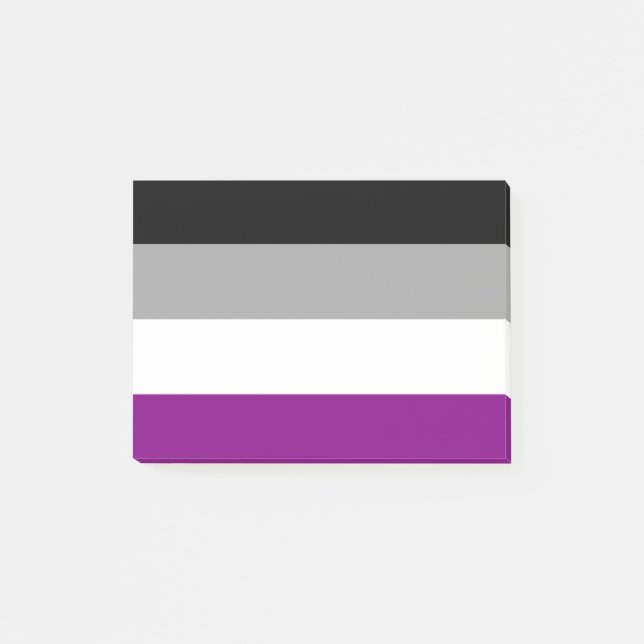 Asexual Pride Post-it Notes (Front)