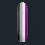 Asexual Pride Skateboard<br><div class="desc">Ace pride!</div>