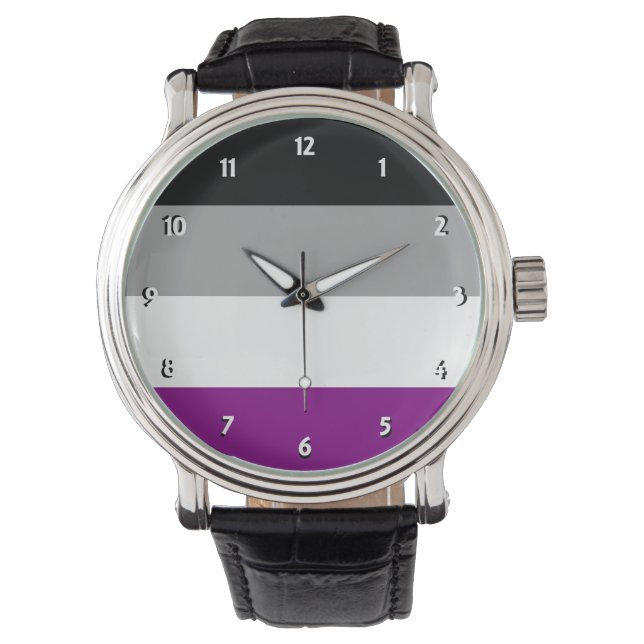 Asexual Pride Watch (Front)