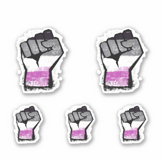 Asexual Protest Fist (Front)