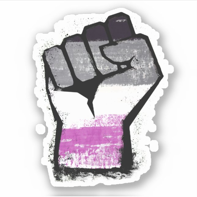Asexual Protest Fist (Front)