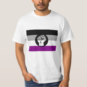 Asexual Protest Flag T-Shirt