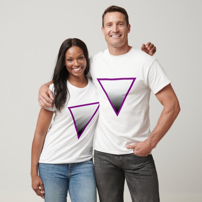 ASEXUAL TRIANGLE SYMBOL T-Shirt (Unisex)