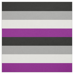 Asexuality pride flag fabric