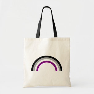 Asexuality rainbow pride Tote