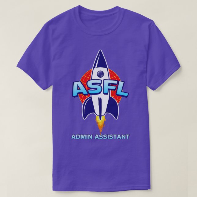 ASFL ADMIN ASSISTANT TShirt (Design Front)