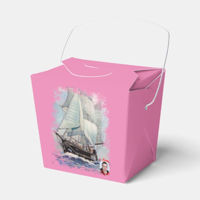 Asgard II Favour Box (Front Side)