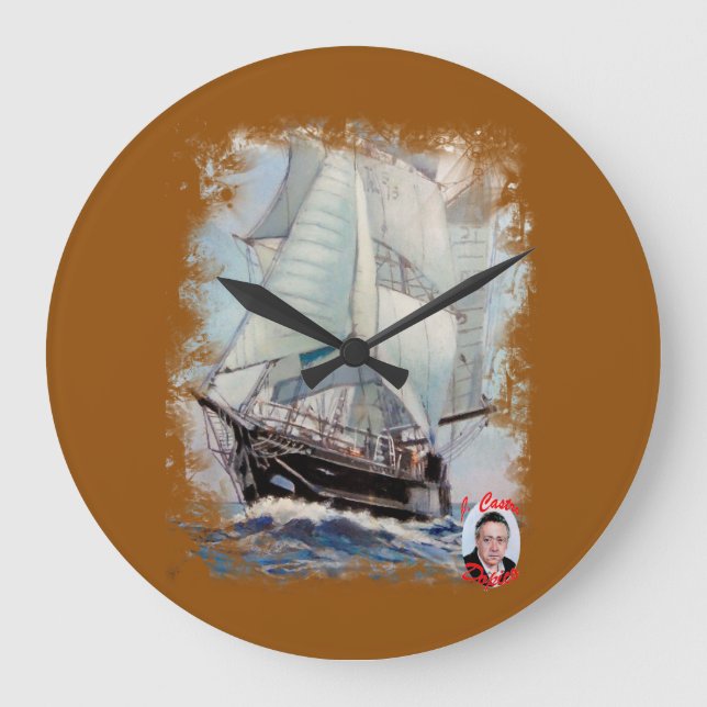 Asgard II Large Clock (Front)
