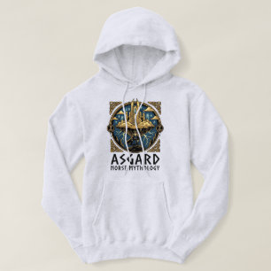 Asgard Norse Mythology Symbol – Viking Fantasy Art Hoodie