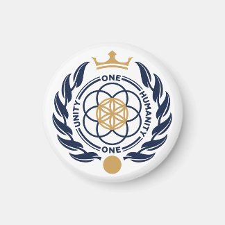 Asgardia Coat of Arms - Round Magnet