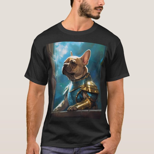 Asgardian French Bulldog 1 T-Shirt (Front)