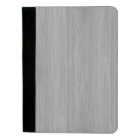 Ash Grey Bamboo Wood Grain Look