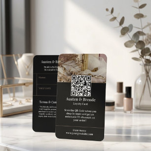 Ash Grey Brown Loyalty Card - Photo-Centric