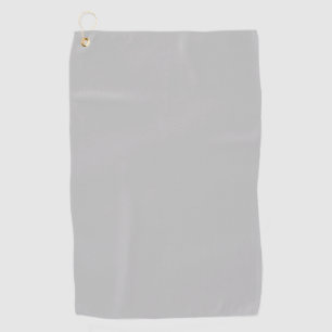 Ash Grey,Cloud,Cotton Seed, Golf Towel