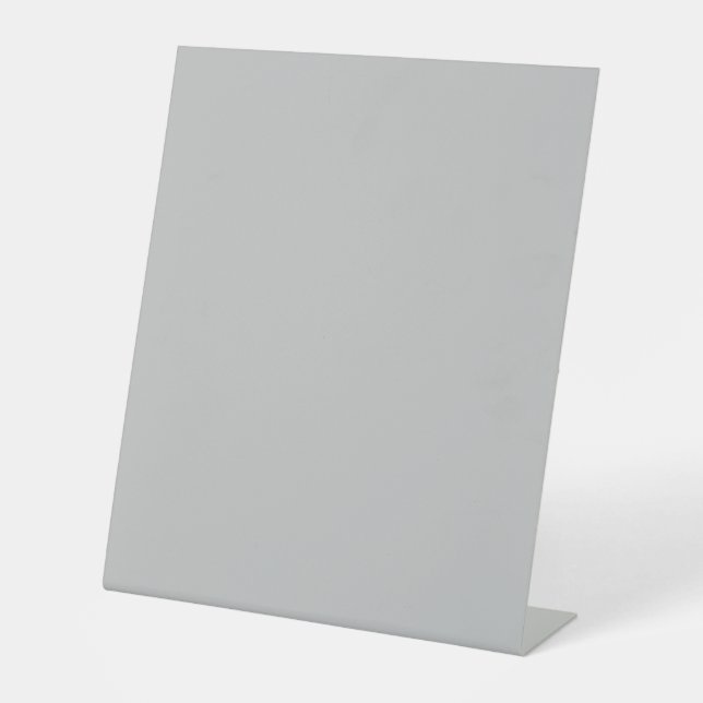 Ash Grey,Cloud,Cotton Seed, Pedestal Sign (Front)