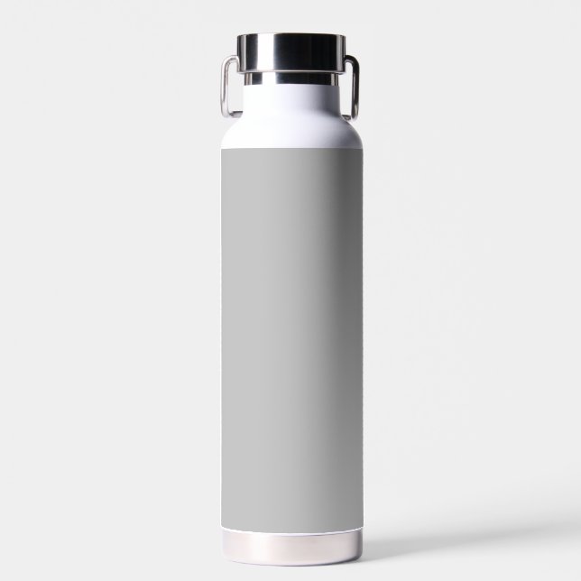  Ash Grey,Cloud,Cotton Seed, Water Bottle (Front)