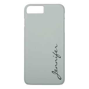 Ash grey colour background iPhone 8 plus/7 plus case