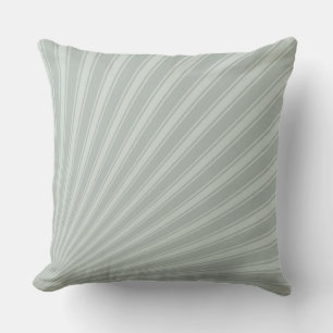 Ash grey Colour Stripe Funky Pattern Cushion