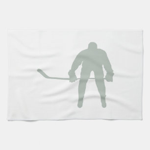 Ash Grey Hockey Tea Towel