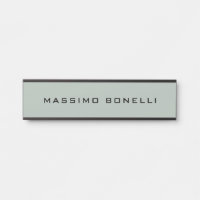 Ash Grey Minimalist Plain Legible Modern