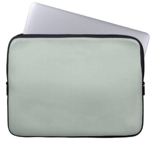 Ash grey (solid colour) laptop sleeve