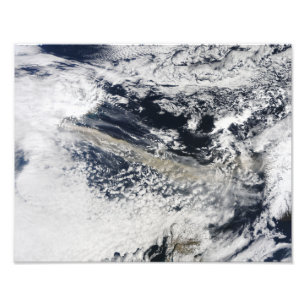 Ash plume from Eyjafjallajokull Volcano 2 Photo Print