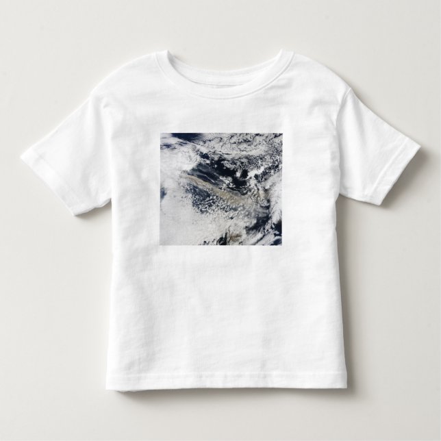 Ash plume from Eyjafjallajokull Volcano Toddler T-Shirt (Front)