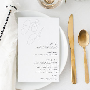 Ash Script Watermark Monogram Wedding