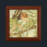 Ash Tree Fairy Walking on Branch Gift Box<br><div class="desc">A fairy walks gingerly across the branch of an ash tree in this piece by Vision Studio. The image looks like it was ripped right out of a children's book on folklore and magical woodland creatures. Get your copy of this amazing work today!</div>