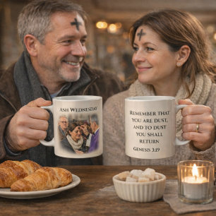 Ash Wednesday – Receiving Ash Cross Coffee Mug