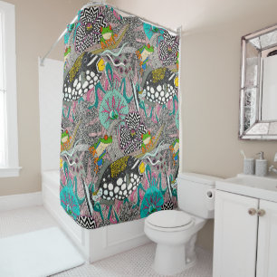 ASHA blossom Shower Curtain