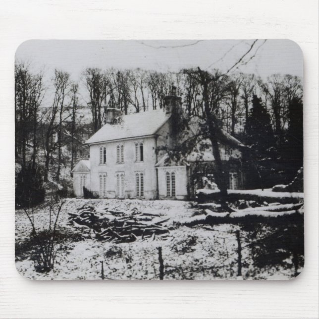 Asham House near Beddingham in East Sussex Mouse Pad (Front)