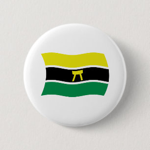 Ashanti People Flag Button