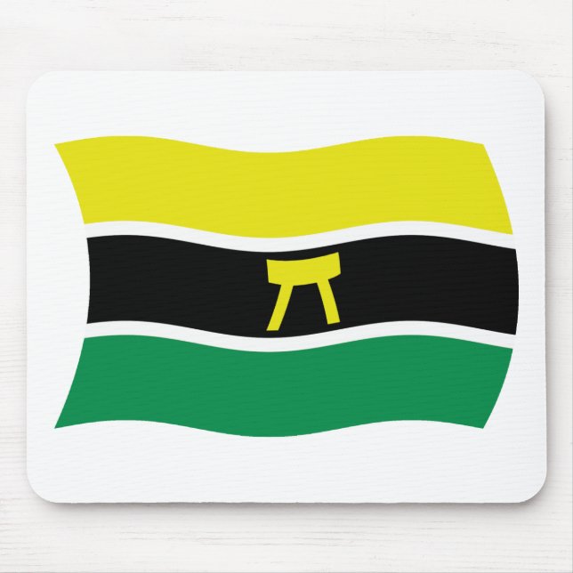Ashanti People Flag Mousepad (Front)
