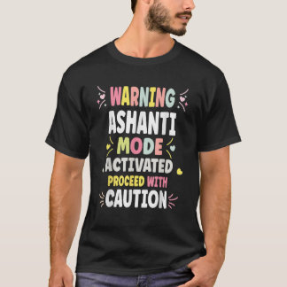 ASHANTI Personalised Women s Gift Custom ASHANTI T-Shirt
