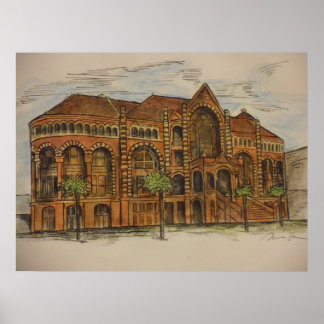 Ashbel Smith Building Poster