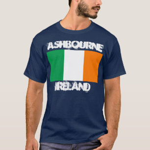 Ashbourne, Ireland with Irish flag T-Shirt