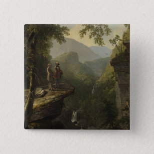 Asher Brown Durand - Kindred Spirits 15 Cm Square Badge