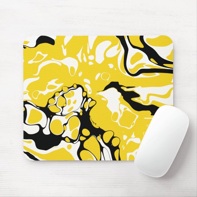 Asher - Liquify Abstraction Mouse Pad (With Mouse)