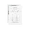 ASHER Modern Script Calendar Bridesmaid Proposal