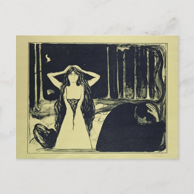 Ashes (After the Fall), 1899 Postcard (Front)