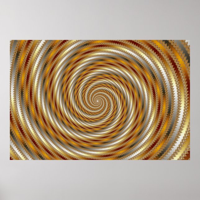 Ashes - Fractal Poster (Front)