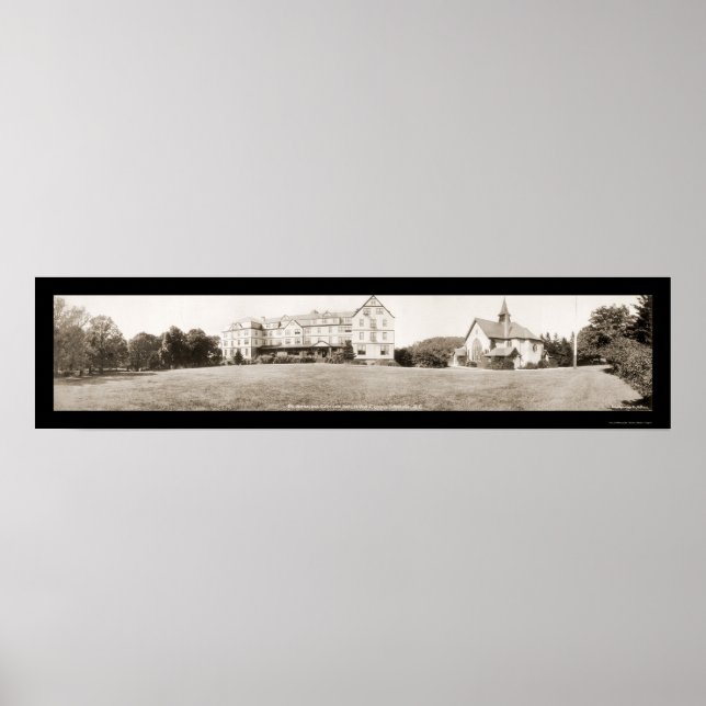 Asheville College Photo 1910 Poster (Front)