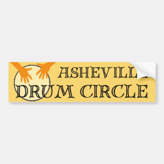 Asheville Drum Circle Bumper sticker
