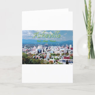 Asheville...Eat..Sleep...Paint Holiday Card